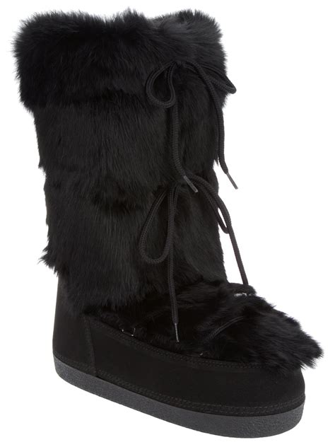 fendi boots rabbit fur|Fendi Fur Boots .